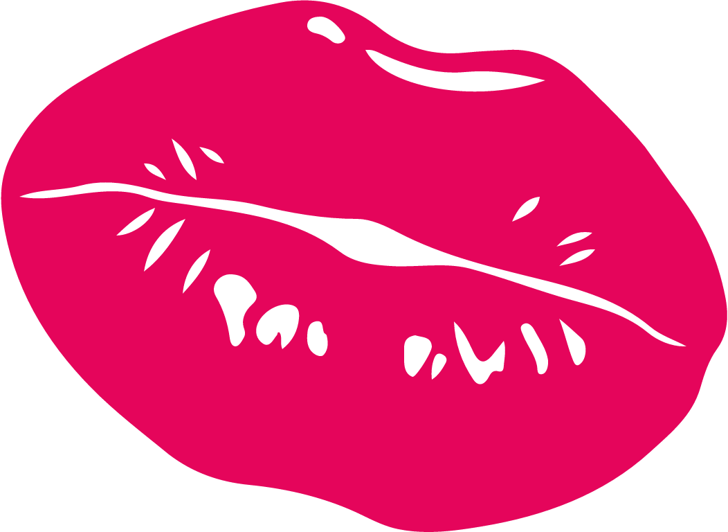pink kiss image